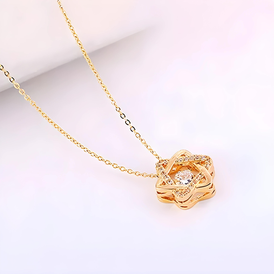 Dancing Diamond David Of Star Pendant Necklaces