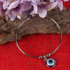 Stainless Steel Evil Eye Bracelet For Women